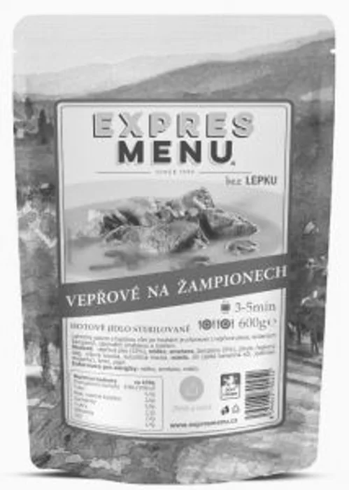 Expres Menu Vepřové na žampionech 600 g